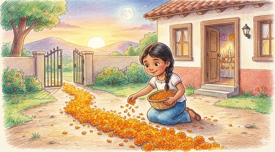 The Path of Marigolds