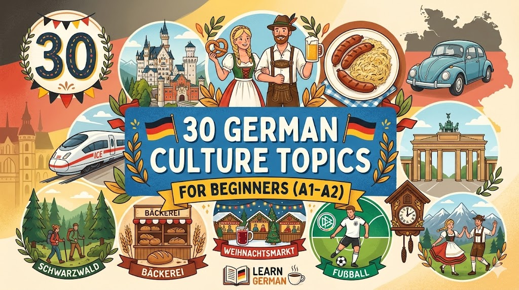 30 German Culture Topics